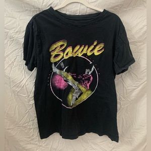 Bowie band tshirt